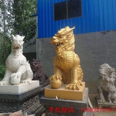 輝煌偉業(yè) 廣西園林動(dòng)物烤漆玻璃鋼獅子雕塑廠家專(zhuān)業(yè)解析